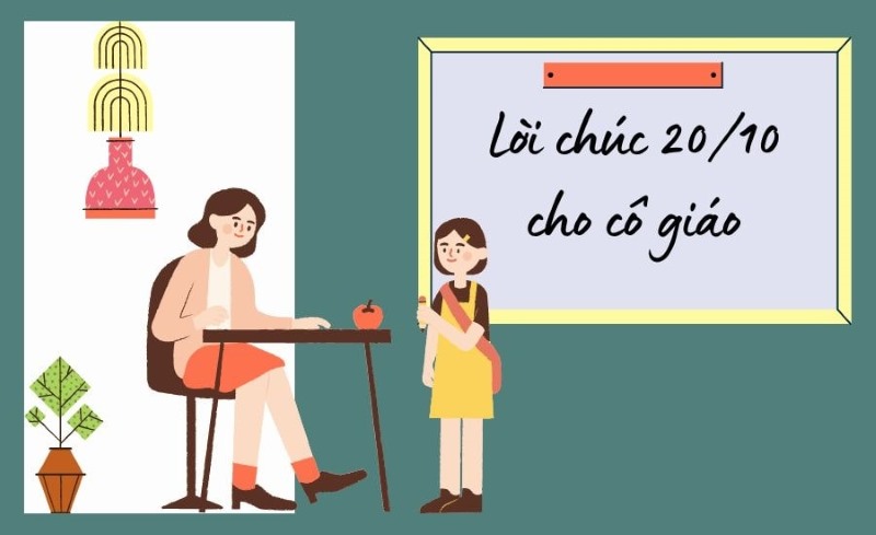 Tổng hợp những lời chúc ý nghĩa tặng cô ngày 20/10